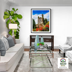 Print - Dangan Castle ruins, Ballynacally, County Clare - Moods of Ireland