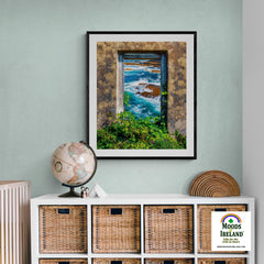 Print - Window to the Wild Atlantic, County Clare, Ireland