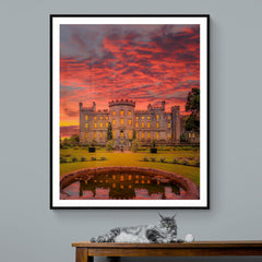 Print - Sunset over Markree Castle, County Sligo - James A. Truett - Moods of Ireland - Irish Art