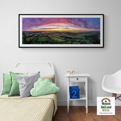 Panorama Print - Autumn Sunrise over Kildysart, County Clare - James A. Truett - Moods of Ireland - Irish Art