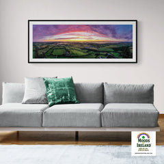 Panorama Print - Autumn Sunrise over Kildysart, County Clare - James A. Truett - Moods of Ireland - Irish Art