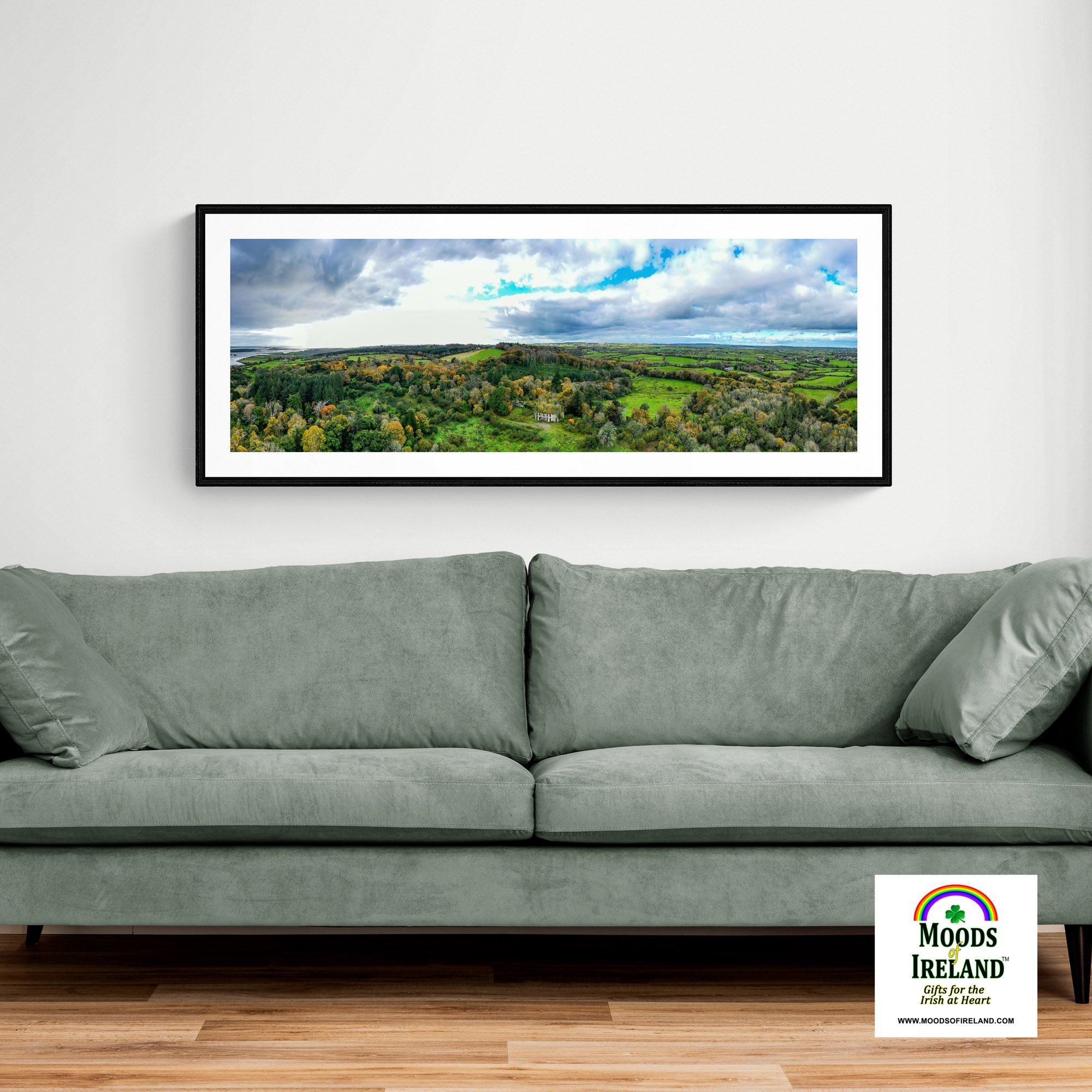 Panorama Print - Paradise House, Ballynacally, County Clare - James A. Truett - Moods of Ireland - Irish Art