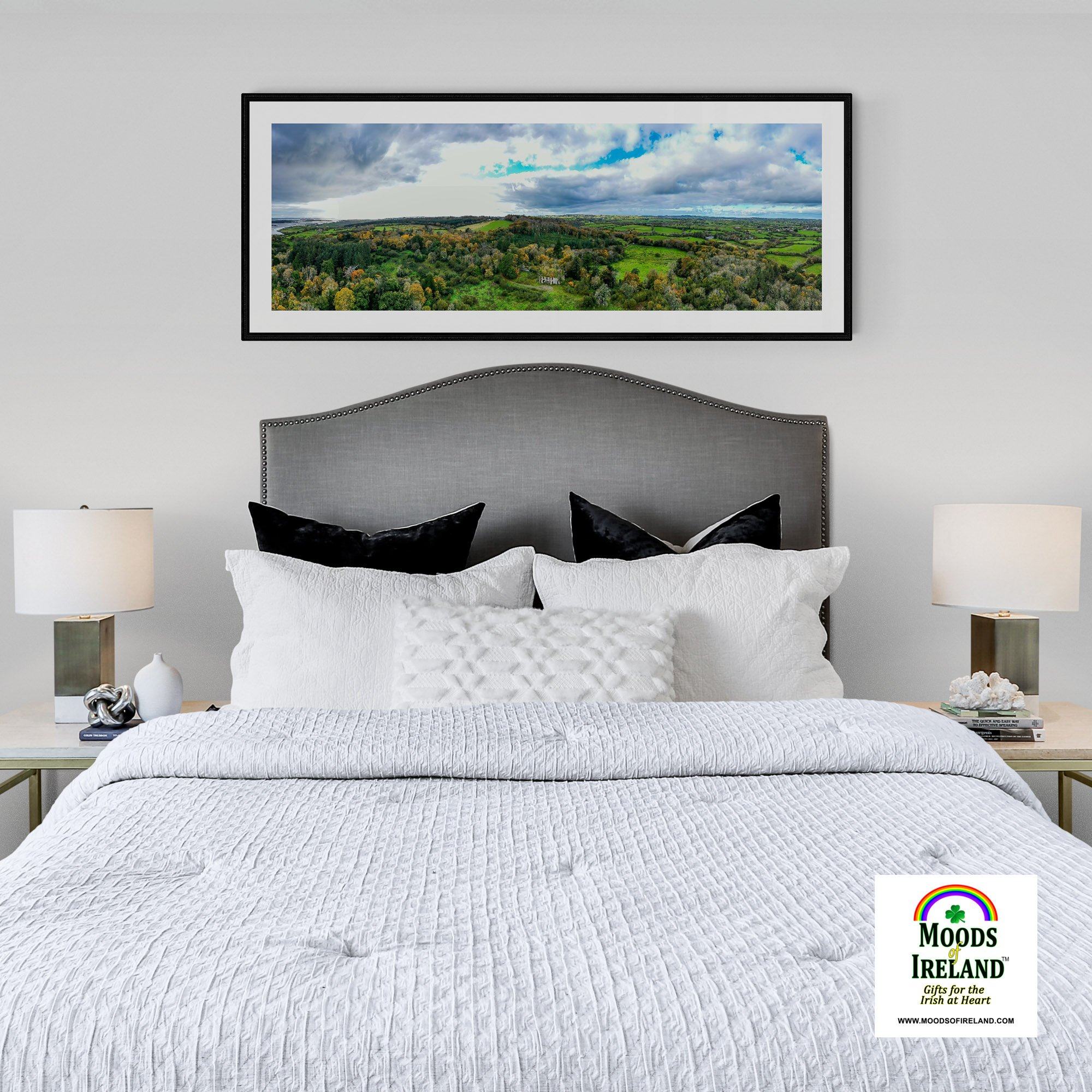 Panorama Print - Paradise House, Ballynacally, County Clare - James A. Truett - Moods of Ireland - Irish Art