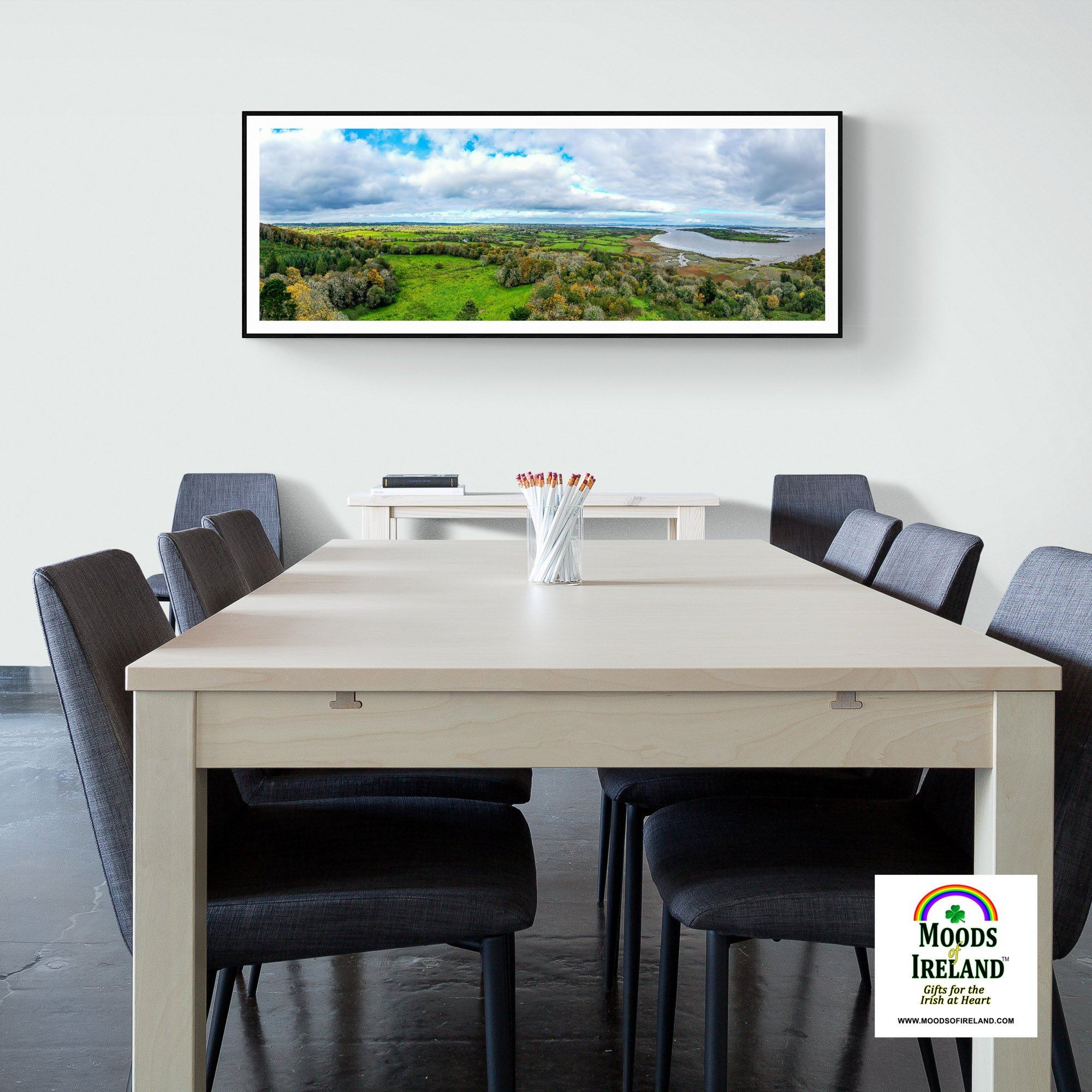 Panorama Print - Townland of Paradise and Ballynacally, County Clare - James A. Truett - Moods of Ireland - Irish Art