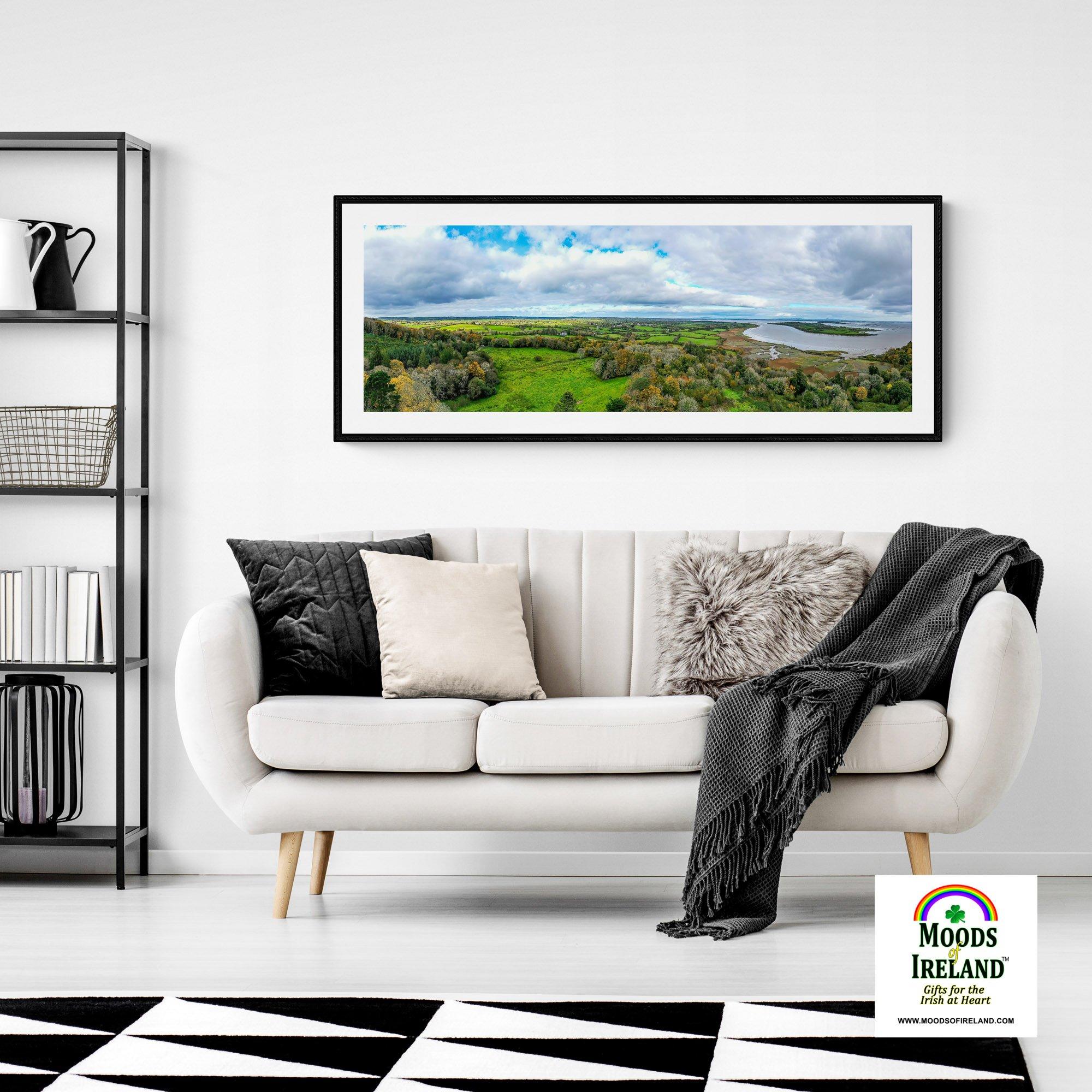 Panorama Print - Townland of Paradise and Ballynacally, County Clare - James A. Truett - Moods of Ireland - Irish Art