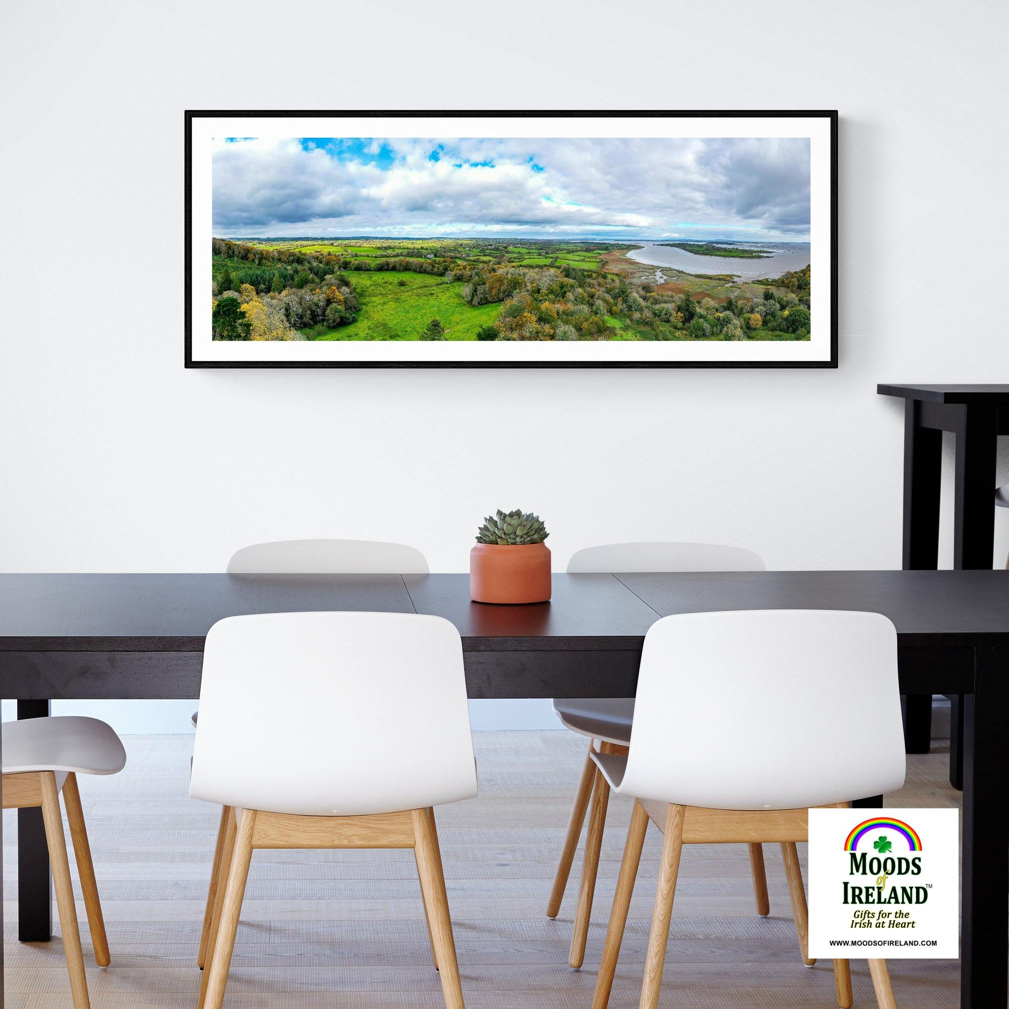 Panorama Print - Townland of Paradise and Ballynacally, County Clare - James A. Truett - Moods of Ireland - Irish Art
