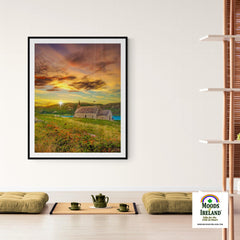 Print - Church of St. Brendan the Navigator at Sunset, Crookhaven, County Cork - James A. Truett - Moods of Ireland - Irish Art