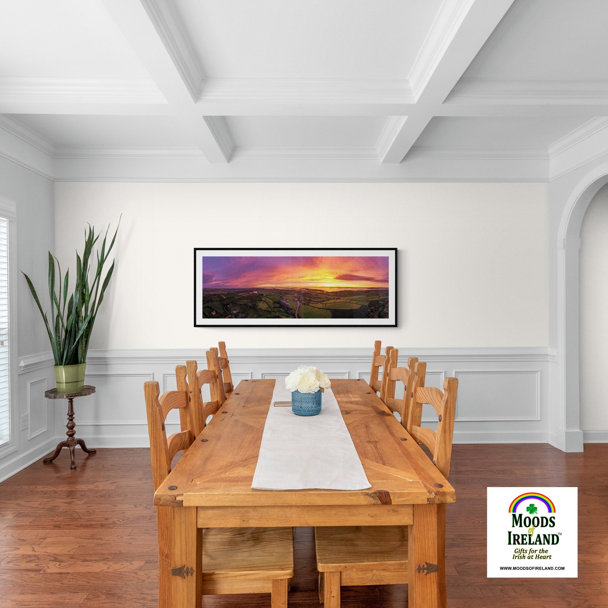 Panorama Print - November Sunrise over Kildysart, County Clare - James A. Truett - Moods of Ireland - Irish Art