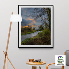 Print - Feathery Sunrise over County Clare - James A. Truett - Moods of Ireland - Irish Art