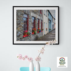 Print - Colourful Carrigaholt Village, Loophead Peninsula, County Clare (Landscape) - James A. Truett - Moods of Ireland - Irish Art