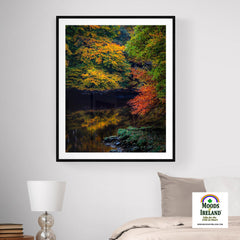 Print - Autumn on Ireland's Cloon River, County Clare - James A. Truett - Moods of Ireland - Irish Art