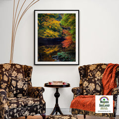 Print - Autumn on Ireland's Cloon River, County Clare - James A. Truett - Moods of Ireland - Irish Art