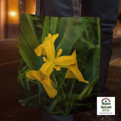 Tote Bag - Wild Irish Flag Iris - James A. Truett - Moods of Ireland - Irish Art