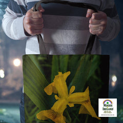 Tote Bag - Wild Irish Flag Iris - James A. Truett - Moods of Ireland - Irish Art