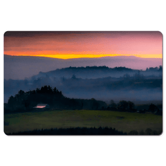 Desk Mat - Irish Mist over County Clare - James A. Truett - Moods of Ireland - Irish Art