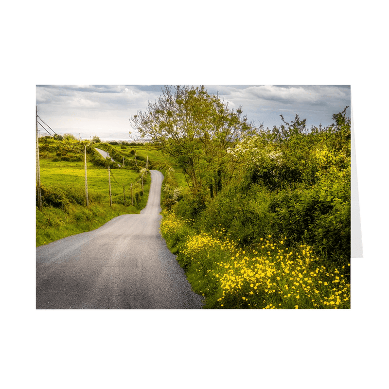 Folded Note Cards - Road through Irish Countryside, County Clare - James A. Truett - Moods of Ireland - Irish Art