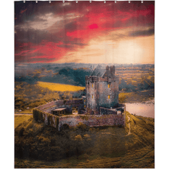 Shower Curtain - Medieval Vision, Dunguaire Castle, Kinvara, County Galway - James A. Truett - Moods of Ireland - Irish Art