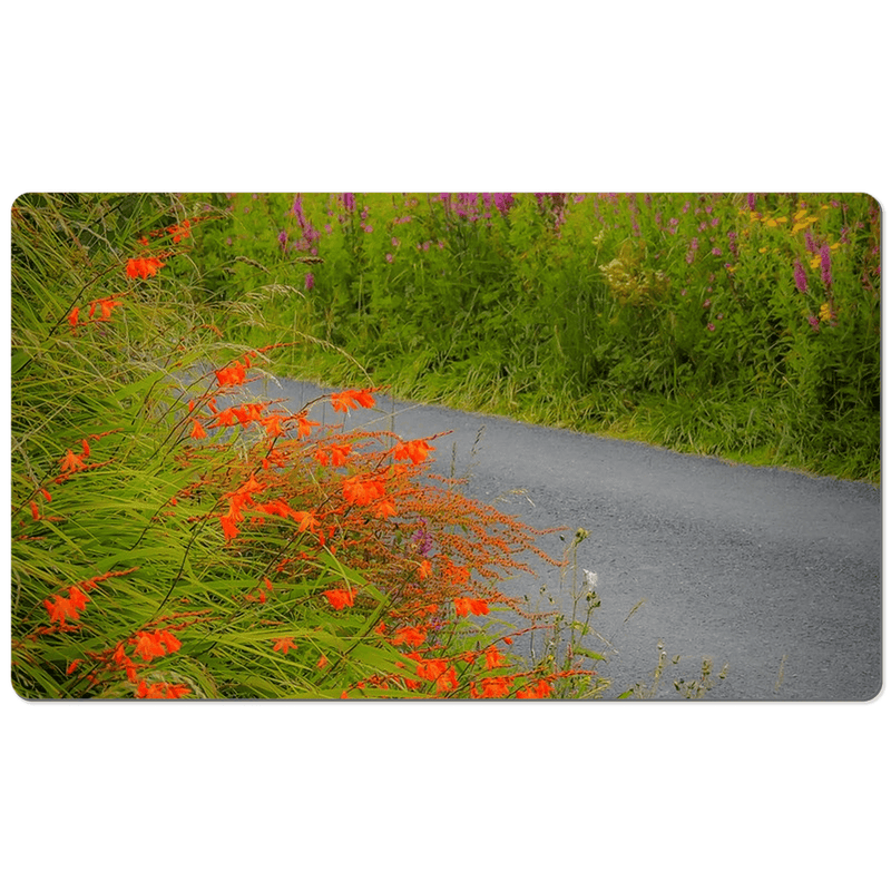 Desk Mat - Magical Irish Wildflower Garden - James A. Truett - Moods of Ireland - Irish Art