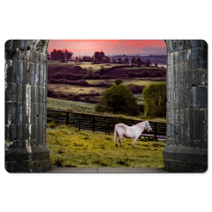 Desk Mat - Horse at Sunrise in County Clare - Moods of Ireland