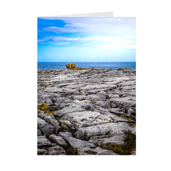 Folded Note Cards - Rocky Burren Coast of County Clare - James A. Truett - Moods of Ireland - Irish Art