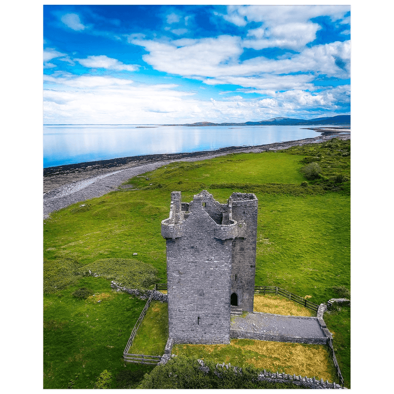 Print - Gleninagh Castle near Ballyvaughan, County Clare - James A. Truett - Moods of Ireland - Irish Art