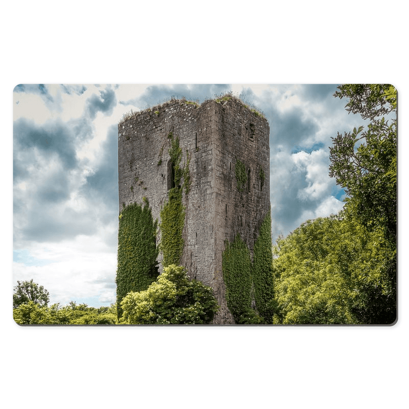 Desk Mat - Ballygriffy Castle, County Clare - James A. Truett - Moods of Ireland - Irish Art