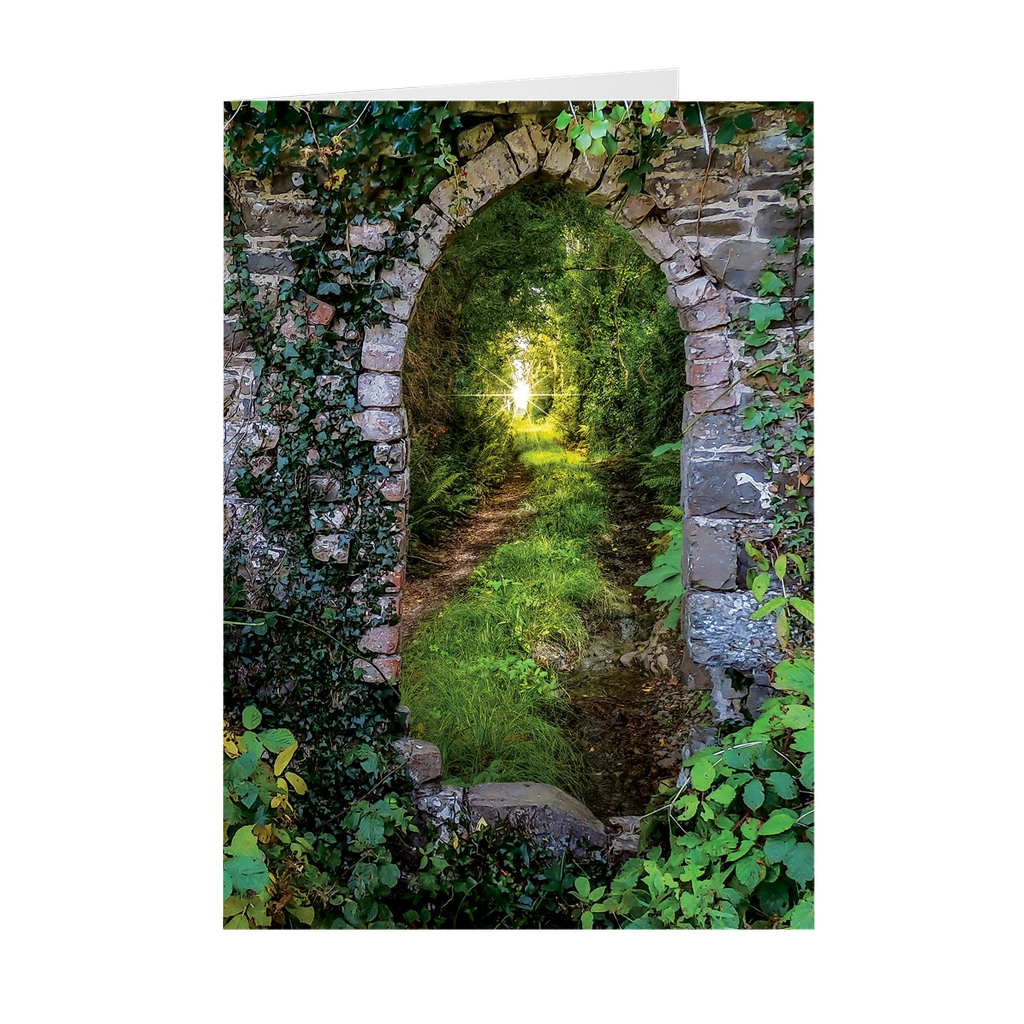 Folded Note Cards - Tranquil Irish Path - James A. Truett - Moods of Ireland - Irish Art