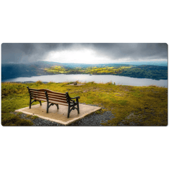 Desk Mat - Sun Rays on the Shores of Lough Derg, County Clare - Moods of Ireland
