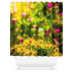 Shower Curtain - Irish Wildflowers of Liscormick, County Clare - Moods of Ireland