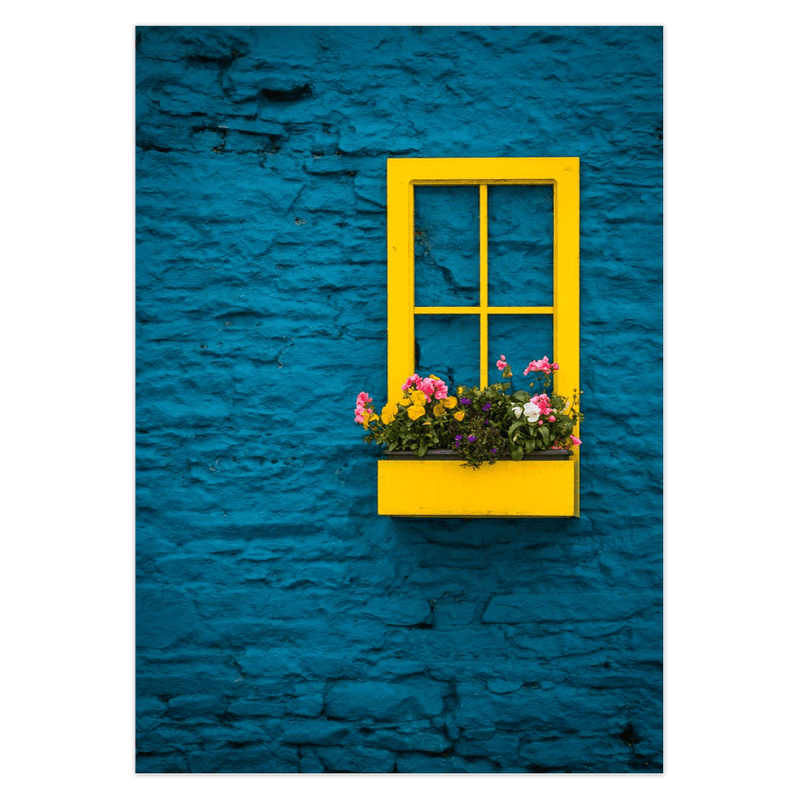 Folded Note Cards - New Face on Old Brick Wall, Ennistymon, County Clare - James A. Truett - Moods of Ireland - Irish Art