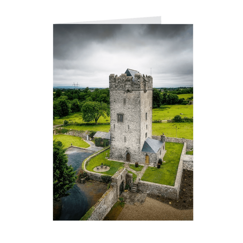 Folded Note Cards - Ballyhannon Castle, County Clare - James A. Truett - Moods of Ireland - Irish Art