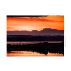 Folded Note Cards - Shannon Estuary Reflections at Sunrise - James A. Truett - Moods of Ireland - Irish Art