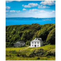 Print - Farm House near Atlantic Ocean, County Clare - James A. Truett - Moods of Ireland - Irish Art