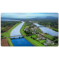 Desk Mat - O'Briensbridge, County Clare - James A. Truett - Moods of Ireland - Irish Art