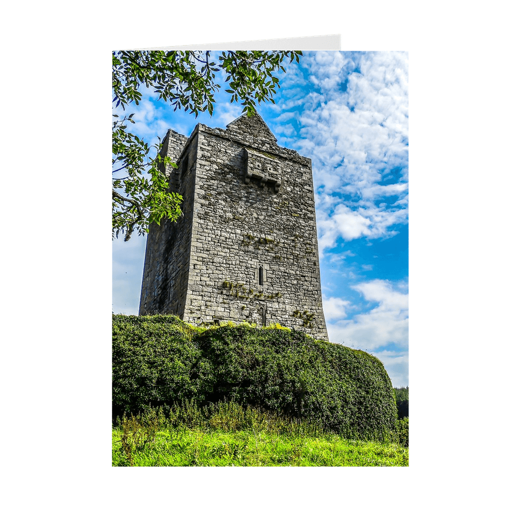 Folded Note Cards - Medieval Ballinalacken Castle in County Clare, Ireland - James A. Truett - Moods of Ireland - Irish Art