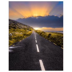 Print - Rugged Wild Atlantic Highway, County Clare - Moods of Ireland