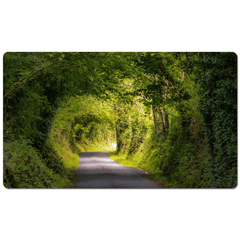 Desk Mat - Green Tunnel, County Clare, Ireland - James A. Truett - Moods of Ireland - Irish Art
