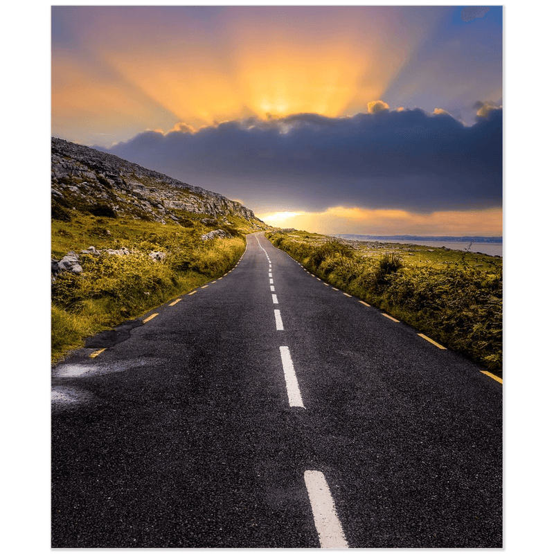 Print - Rugged Wild Atlantic Highway, County Clare - Moods of Ireland