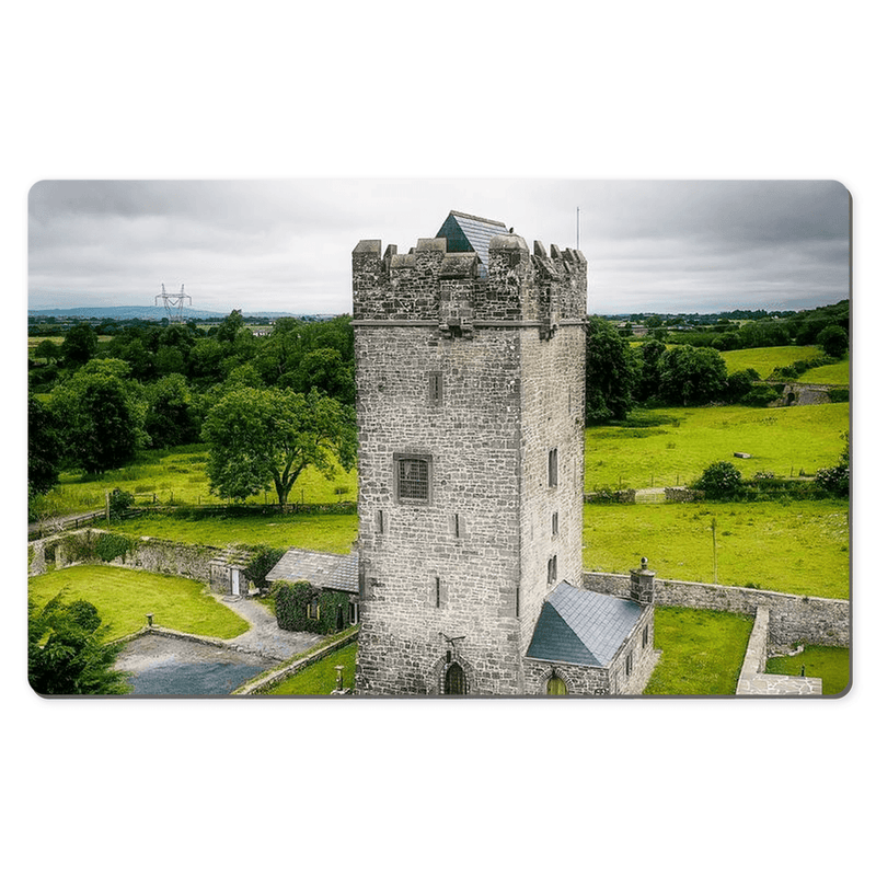 Desk Mat - Ballyhannon Castle, County Clare - James A. Truett - Moods of Ireland - Irish Art