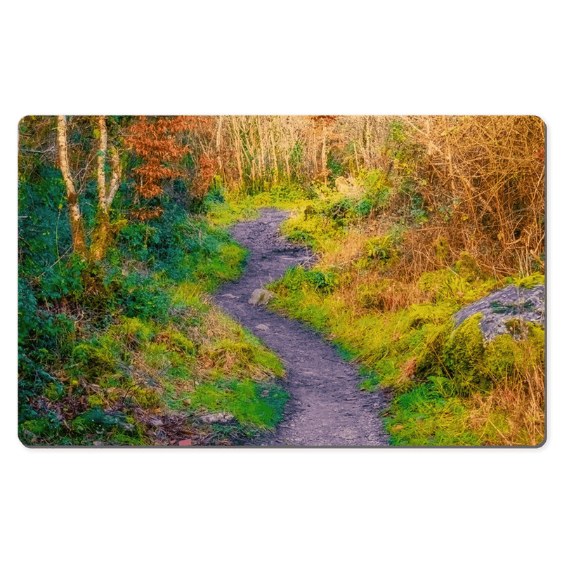 Desk Mat - Emerging from Winter, Dromore Wood, County Clare - James A. Truett - Moods of Ireland - Irish Art