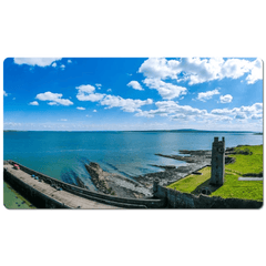 Desk Mat - Carrigaholt Castle, Loophead Peninsula, County Clare - James A. Truett - Moods of Ireland - Irish Art