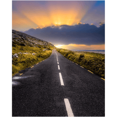 Print - Rugged Wild Atlantic Highway, County Clare - Moods of Ireland