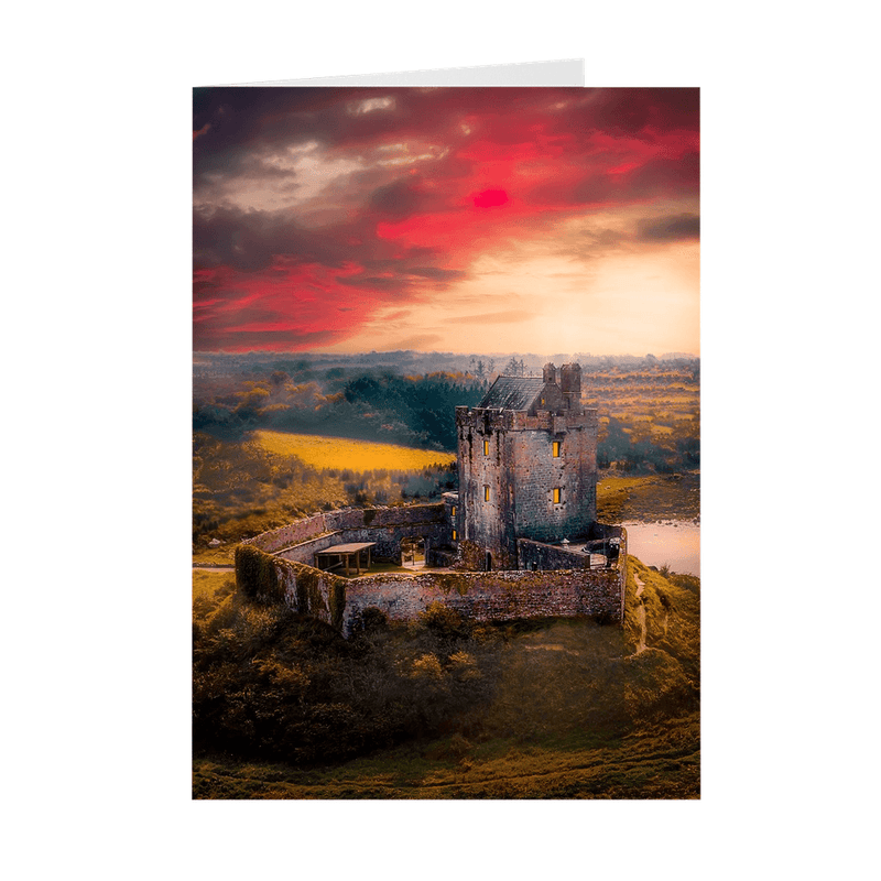 Folded Note Cards - Medieval Vision, Dunguaire Castle, Kinvara, County Galway - James A. Truett - Moods of Ireland - Irish Art