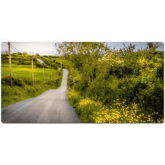 Desk Mat - Road through Irish Countryside, County Clare - James A. Truett - Moods of Ireland - Irish Art