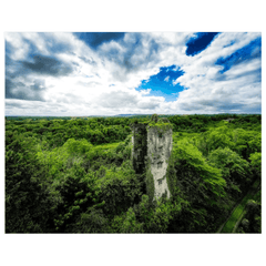 Print - Tir Mac Bran Castle, County Clare - James A. Truett - Moods of Ireland - Irish Art