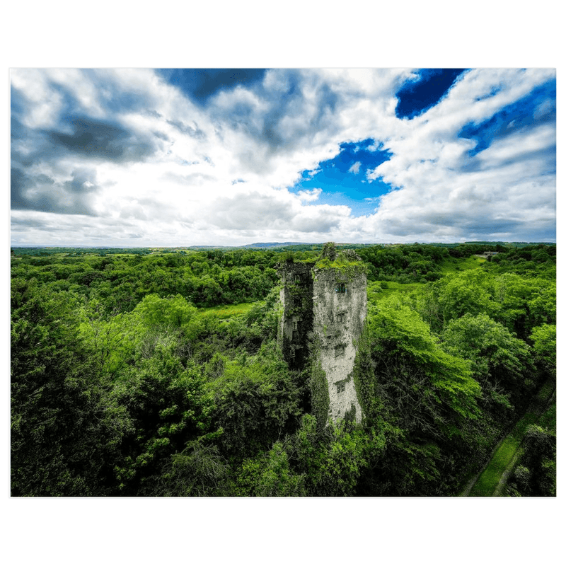 Print - Tir Mac Bran Castle, County Clare - James A. Truett - Moods of Ireland - Irish Art