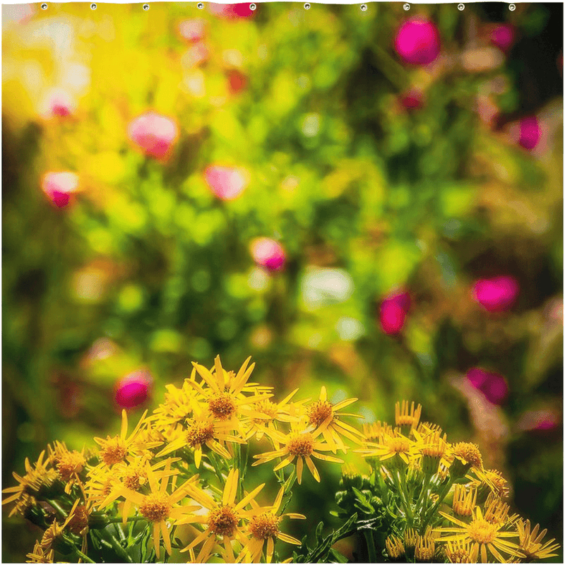 Shower Curtain - Irish Wildflowers of Liscormick, County Clare - Moods of Ireland