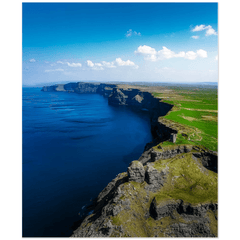 Print - Majestic Cliffs of Moher from Hag's Head, County Clare - James A. Truett - Moods of Ireland - Irish Art