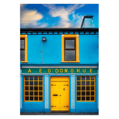 Folded Note Cards - O'Donohue's Pub, Fanore, County Clare - James A. Truett - Moods of Ireland - Irish Art