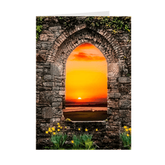Folded Note Cards - Magical Irish Sunrise, County Clare, Ireland - James A. Truett - Moods of Ireland - Irish Art